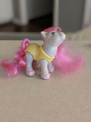 Vintage My Little Pony G1 Baby Sweet Steps Ballerina Pony Hasbro 1990 Mlp
