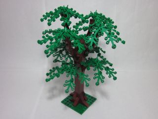 Lego Custom Forest Tree 8 " Tall,  Small Green Leaves,  Parts,  U.  S.  Ship