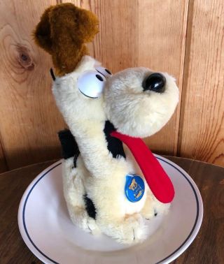 Vintage 1983 Dakin Garfield Odie Dog Plush Stuffed Animal 10 "