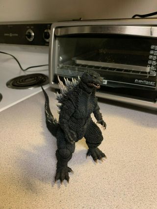 S.  H.  Monsterarts Godzilla Action Figure 2002 Version Shma Bandai