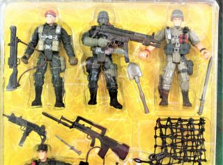 Soldier Force Military Men Playset Action Figures Motorcycle Acces.  Series III 3