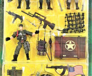 Soldier Force Military Men Playset Action Figures Motorcycle Acces.  Series III 4