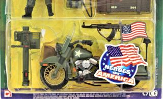 Soldier Force Military Men Playset Action Figures Motorcycle Acces.  Series III 5