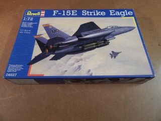 1/72 Revell F - 15e Strike Eagle 04627 Open & Complete