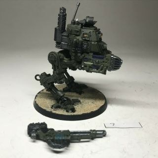 Warhammer 40k - Imperial Guard - Sentinel - Painted With Magnetic Weapon