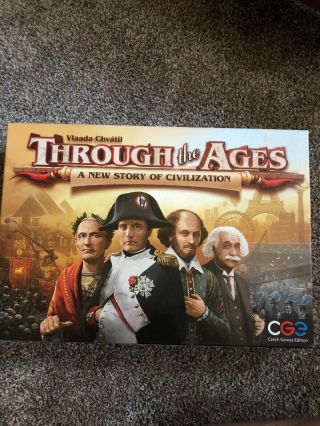 Through The Ages: A Story Of Civilization Board Game,  Premium Card Sleeves