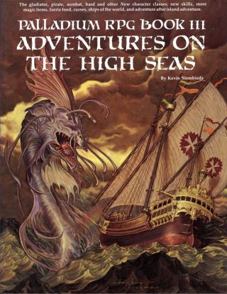 Palladium Rpg Book 3 Adventures On The High Seas Fantasy Rpg Nm