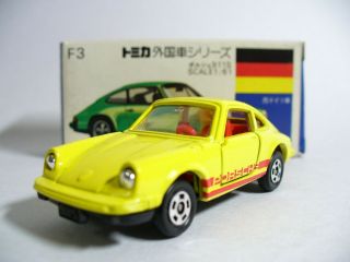 Tomy Tomica F3 Porsche 911s 1/61 Made In Japan