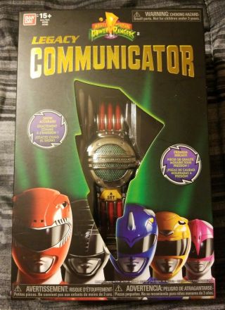 Mighty Morphin Power Rangers Legacy Communicator Opened Complete Nm