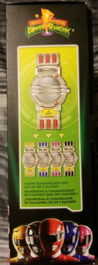 Mighty Morphin Power Rangers Legacy Communicator Opened Complete NM 2
