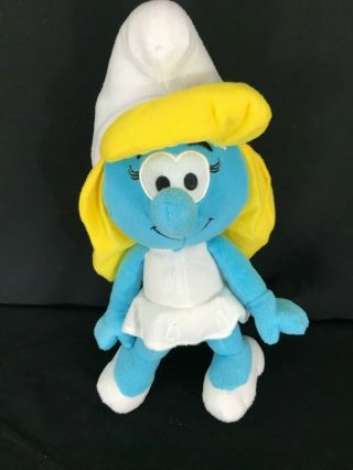 Kelly Toy The Smurfs By Nanco 14 " Stuffed Plush Smurfette Doll