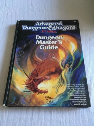 Advanced Dungeons And Dragons 2nd Edition Dungeon Master 