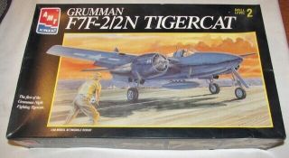 Amt Grumman F7f - 2/2n Tigercat 1:48 Model Kit 8844 Bags