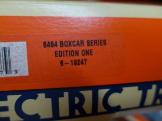 Lionel 6464 Boxcar 3 - pak Series I 19247 3