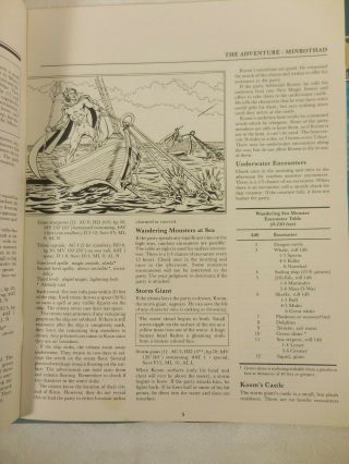 Dungeons and Dragons Expert Game Adventure X7 The War Rafts of Kron (1984) 5