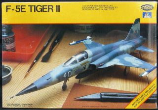 1983 Testors Italeri Models Northrop F - 5e Tiger Ii Jet Fighter