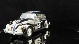 Johnny Lightning Demolition Herbie Fully Loaded Volkswagen Vw Chrome Vhtf