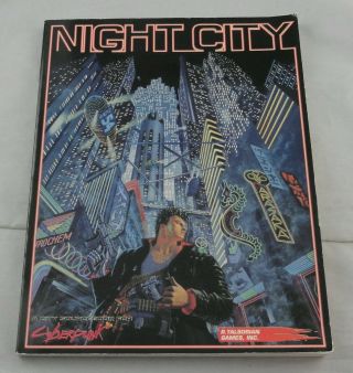 Cyberpunk 2020 Rpg Night City Sourcebook Cp3501 R.  Talsorian Games