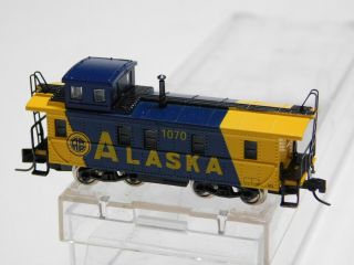 Z Scale - Marklin Mini - Club - Alaska Caboose Train Car 1070
