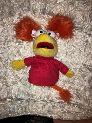 Red Fraggle Rock Plush Hand Puppet 13 " The Manhattan Toy Company Jim Henson 2009