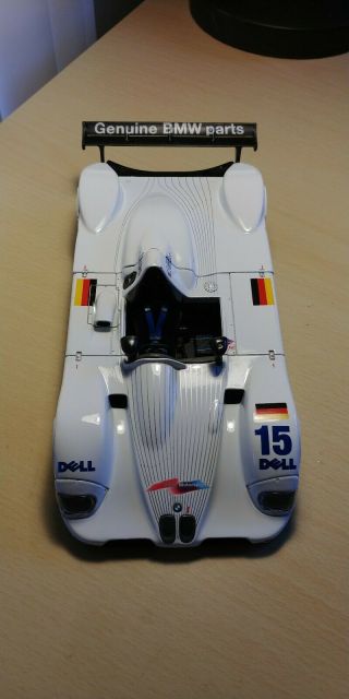 1999 BMW V12 LMR 1/18 Maisto Diecast,  leMans winning Dell race Car. 2