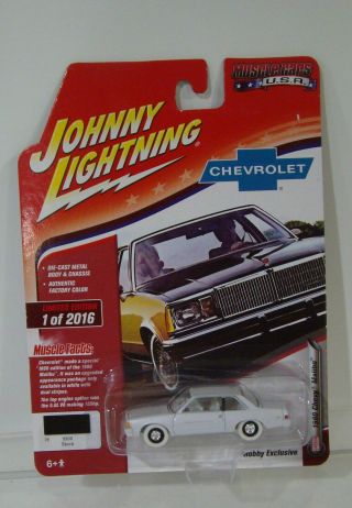 Johnny Lightning White Lighning Muscle Cars Usa Chevrolet 1980 Chevy Malibu Momc