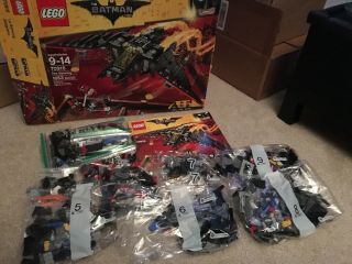 The Lego Batman Movie The Batwing 2017 (70916) Complete With Minifigures