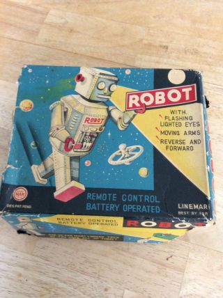 Golden Robot 1950’s.  Cond / Box 5