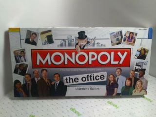Monopoly The Office Collectors Edition Board Game Not Complete Missing Parts