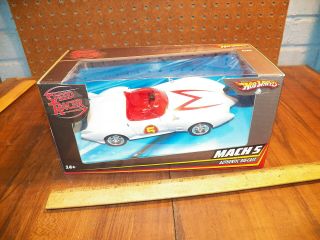 2007 Mattel Hot Wheels " Speed Racer Mach 5 " 1:24 Scale Diecast -