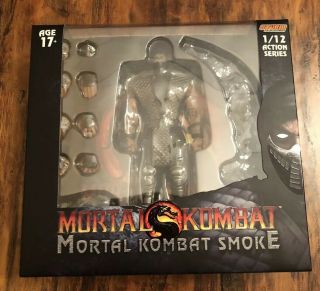 Storm Collectibles Mortal Kombat Smoke Figure Nycc 2018 Exclusive