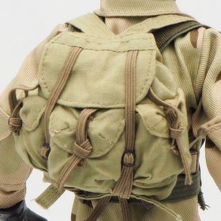 1/6 Scale Uniforms Outfits Coveralls Backpack Desert Bag 12inch Action Figures