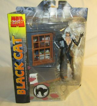 Marvel Select Black Cat Moc Action Figure Diamond Select