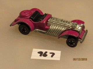 (967) Hot Wheels Redline 1973 Enamel Sweet 16 Purple