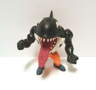 Vintage Street Sharks Moby Lick Action Figure 1995 Street Wise Designs