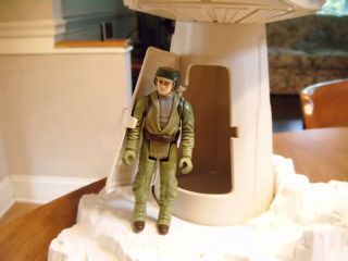 Vintage 1979 Kenner Star Wars ESB HOTH Turret & Droid and 2 HOTH figures 5