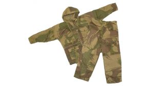[a004]1/6 Scale British Windproof Camouflage Smock,  Trouser