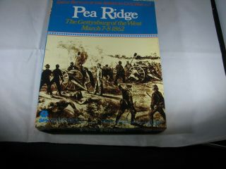 Pea Ridge Strategy & Tactics Spi Unpunched The Gettysburg Of The West Civil War