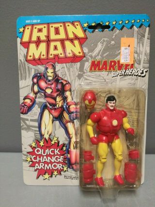 Marve Heroes Iron Man Quick Change Armor Action Figure Toy Biz