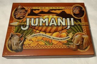 Jumanji: The Game In Wooden Box.