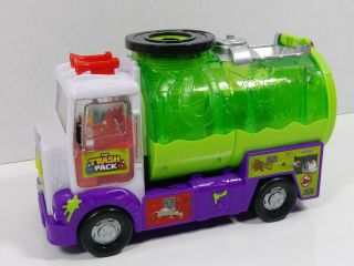 The Trash Pack Sewer Truck Moose Toys Purple White Green Has All Doors