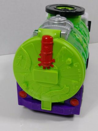 The Trash Pack Sewer truck Moose Toys purple white green has all doors 5