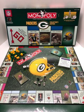 Green Bay Packers Edition Monopoly 100 Complete Board Game 2003