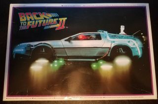 Back To The Future - Aoshima 1/24 Back To The Future Part 2 Flying Delorean 0118