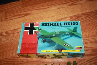 Lindberg Heinkel He - 100 1/72 Scale