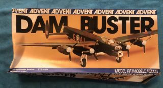 Advent Dam Buster Avro Lancaster 1/72 Model Plane Kit