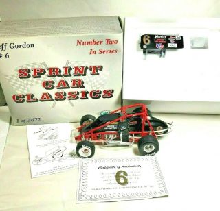 Jeff Gordon 1:18 Scale Classics Sprint Car Diecast Racing Gmp 1/18 Box