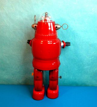 All ROBBY Robbie Mechanized Robot Red 1990 OTTI matching dot & numbers 2