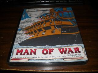 Simulations Canada: Man Of War: Fleet Combat In The Age Of Sail: Unpunched