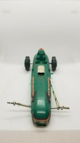 Vintage The Stinger Driver 5 Race Car Built Plastic Model Restore Parts 4